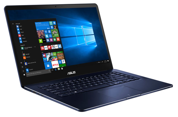 Asus ZenBook Pro (UX550), nuevo portátil de alto rendimiento fino y ligero