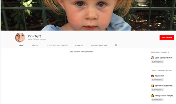 Los canales más bizarros de YouTube disfrazados de contenido para niños