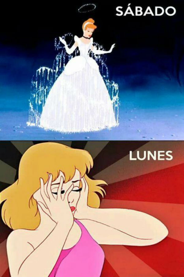 memes lunes cenicienta