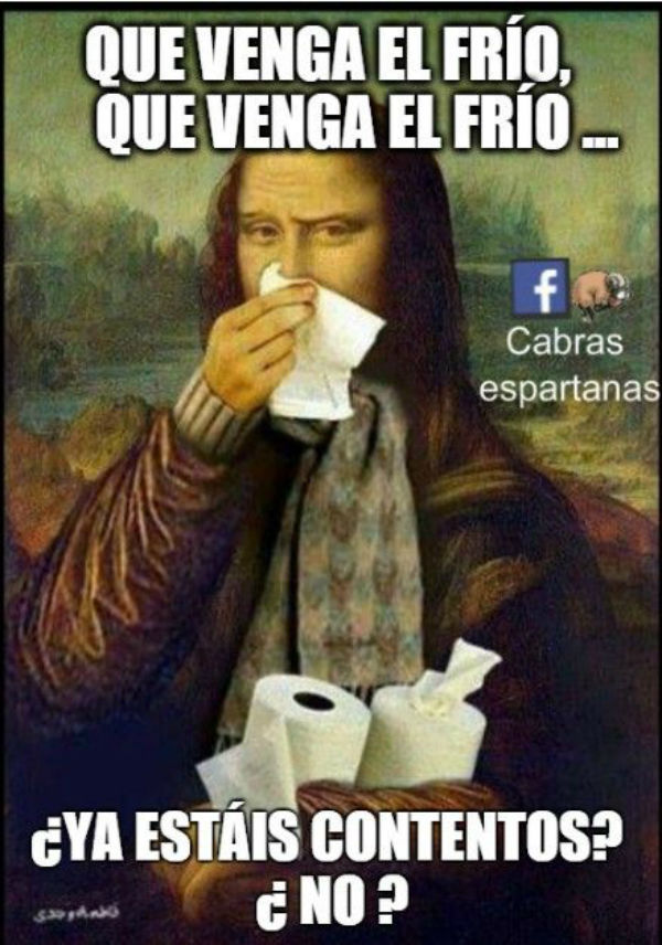 Los mejores memes para aguantar mejor el frío 7 frío pañuelos