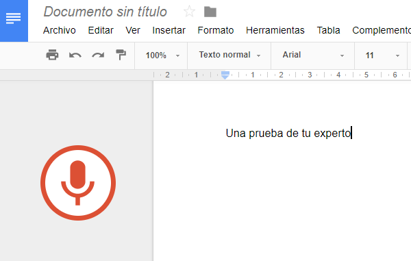 10 trucos útiles para los documentos y hojas de cálculo de Google Docs 6 escribir voz google docs
