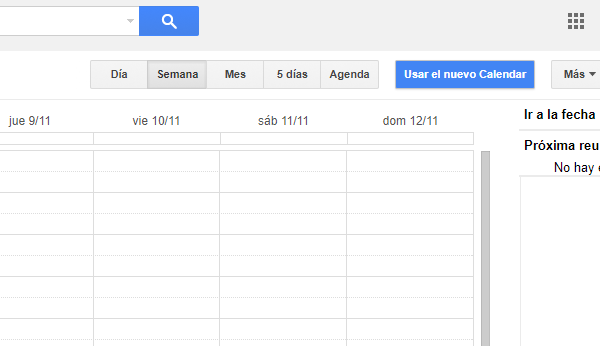 Probamos el nuevo diseño de Google Calendar