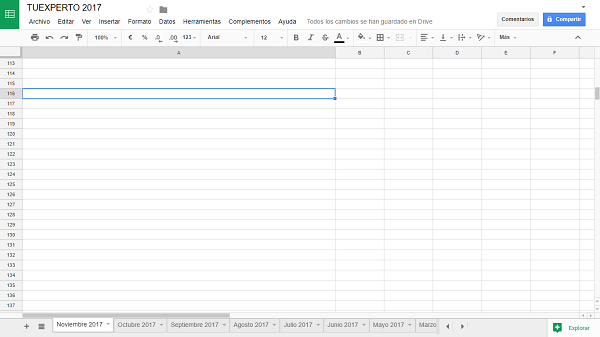 10 trucos útiles para los documentos y hojas de cálculo de Google Docs 9 Trabaja en pantalla completa