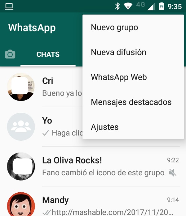 whatsapp web movil