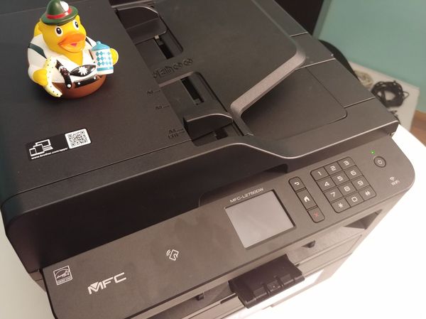Brother MFC-L2750DW vista superior