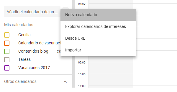 Cómo organizar tus vacaciones de Navidad con Google Calendar