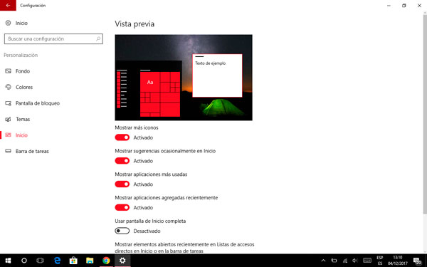 Cómo crear carpetas en el menú de inicio de Windows 10 3 cómo crear carpetas menú inicio Windows 10 ampliar menú