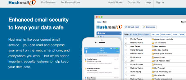 Cómo crear una cuenta de correo completamente anónima 3 Hushmail