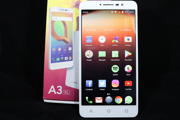 Alcatel A3 XL, lo hemos probado