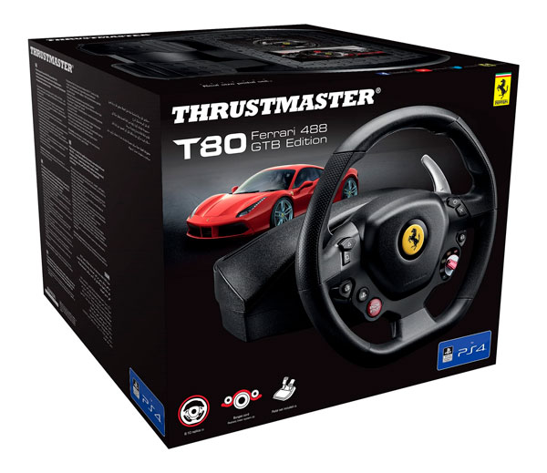 volante Thrustmaster T80 Ferrari 488 GTB Edition precio
