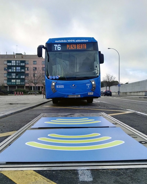 Madrid estrena autobuses eléctricos con carga por inducción 3 Madrid estrena autobuses eléctricos con carga por inducción