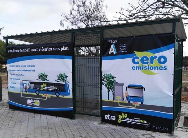 Madrid estrena autobuses eléctricos con carga por inducción 1 Madrid estrena autobuses eléctricos con carga por inducción