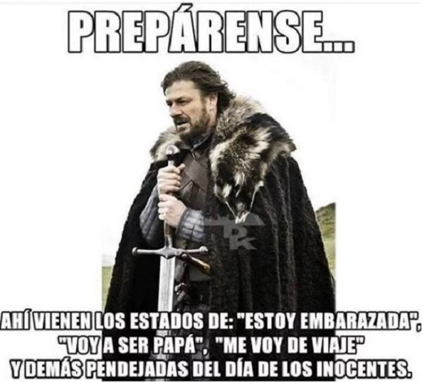 10 memes del día de las bromas de los Santos Inocentes 12 10 memes del día de las bromas de los Santos Inocentes 11
