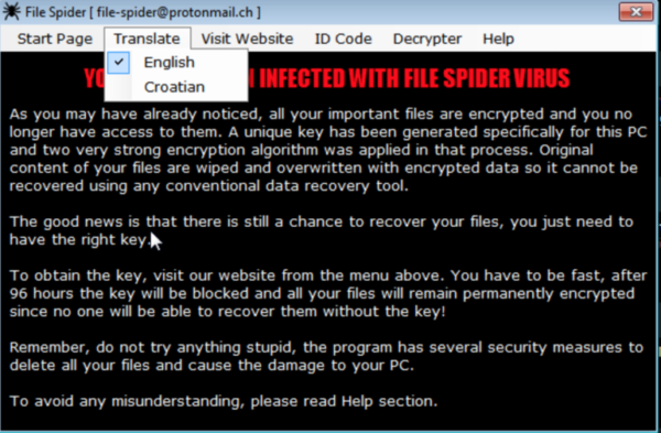 Se propaga un virus que secuestra tus datos a través de Office 2 virus spider ransomware
