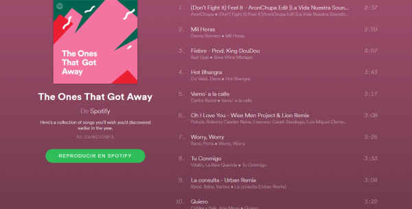 Cómo saber qué música has escuchado en Spotify en 2017 12 Cómo saber qué música has escuchado en Spotify en 2017 5