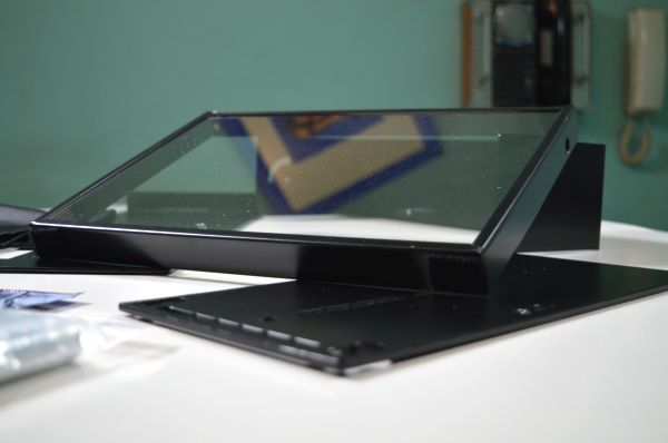 TeleprompterPAD iLight PRO 13”, teleprompter para pantallas grandes 14 montaje