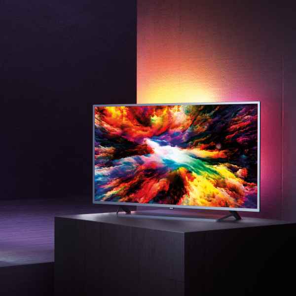 Philips LED 7303, televisores 4K de 43, 50, 55, y 65 pulgadas 8 Philips 7303