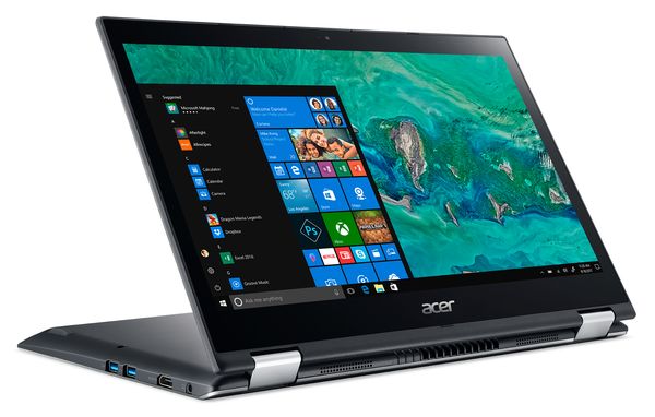 Acer Spin 3 con la pantalla invertida