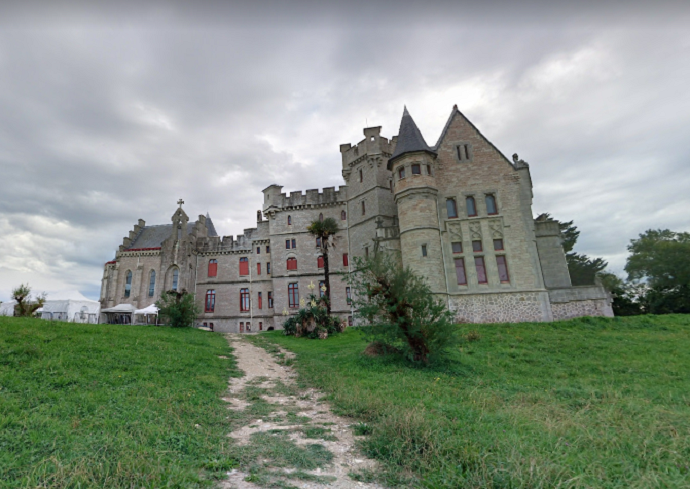 20 lugares recónditos que visitar con Google Maps en 2018 12 Castillo de Abbadie, Hendaya