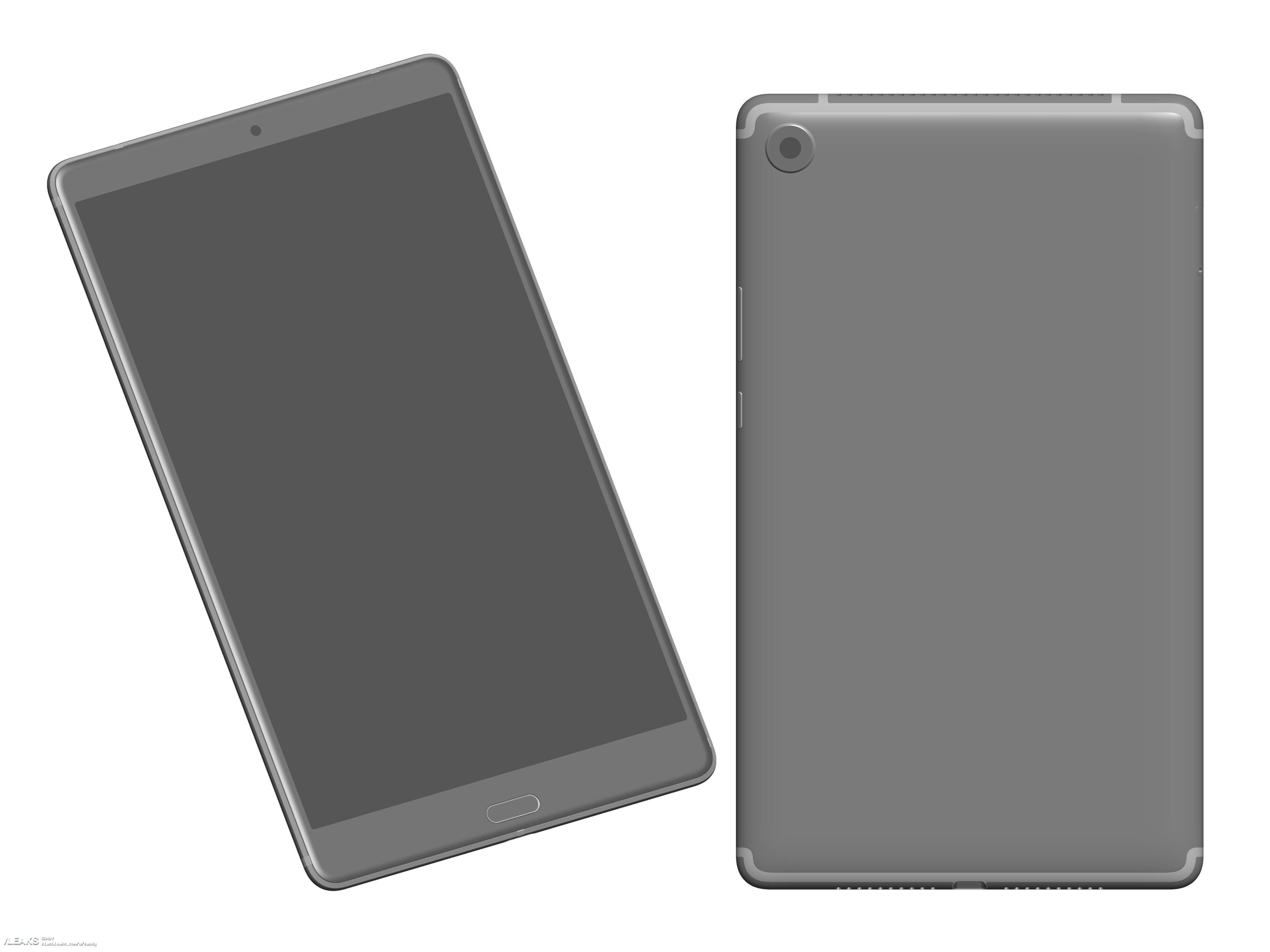 Así será el diseño de la Huawei MediaPad M5 2 Media Pad M5_01