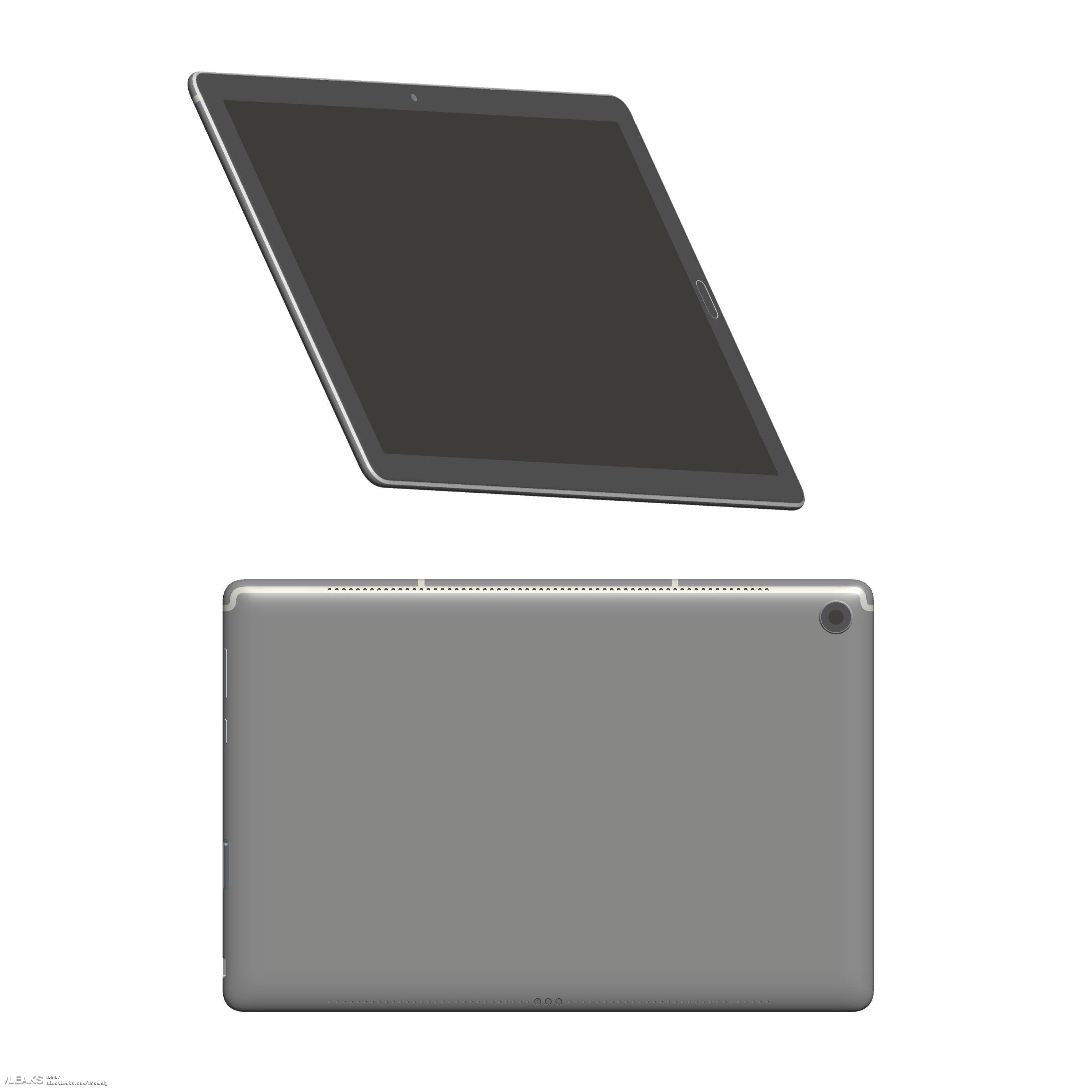 Así será el diseño de la Huawei MediaPad M5 3 MediaPad m5 10