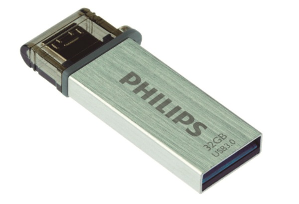 Philips Dual Serie Mono, memorias USB 3.0 con hasta 64 GB 1 Philips Dual Serie Mono, memorias USB 3.0 con hasta 64 GB