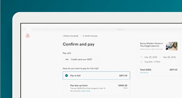 Airbnb introduce una función para pagar a plazos el alquiler 2 airbnb