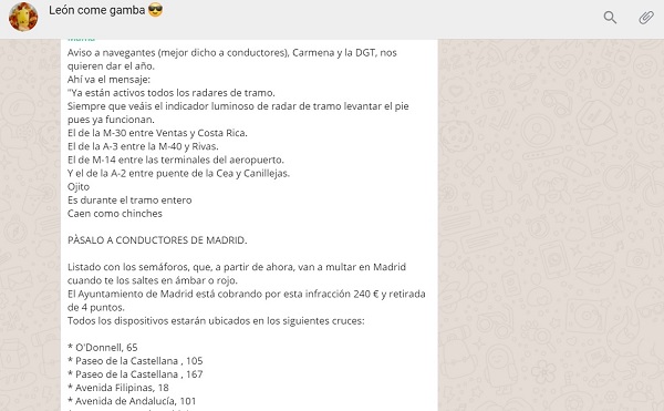 Se extienden bulos en WhatsApp con la OCU o Carmena como protagonistas 3 bulo-whatsapp carmena