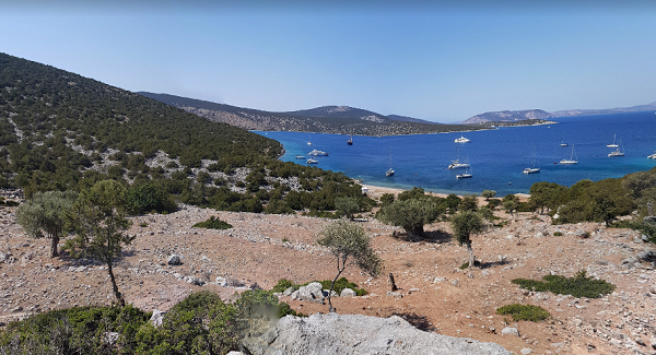 20 lugares recónditos que visitar con Google Maps en 2018 15 Dokos, Grecia