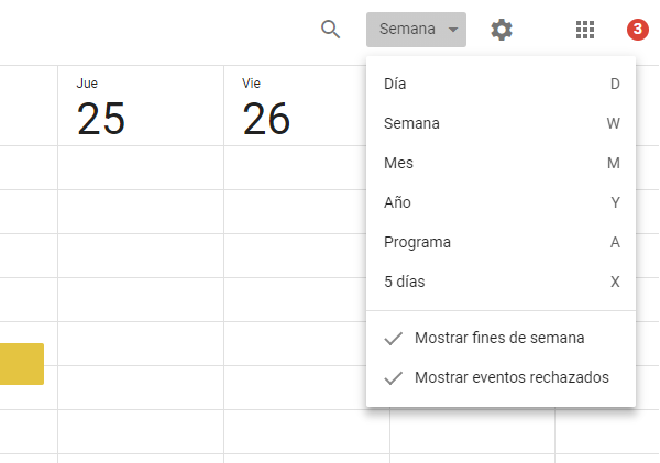 5 razones por las que deberías usar el nuevo diseño de Google Calendar 5 vistas a tu alcance