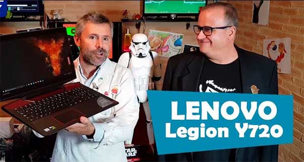 Así­ es el Lenovo Legion Y720, te lo mostramos en ví­deo