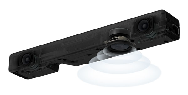 Sony HT-SF200, barra de sonido inalámbrica con subwoofer integrado 2 nueva Sony HT-SF200 graves profundos