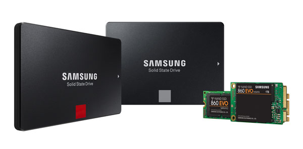 Samsung 860 PRO y 860 EVO, nuevos SSD con tecnologí­a V-NAND