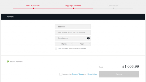 Los clientes de OnePlus en peligro por un hackeo a su tienda 2 pagina de pago oneplus4