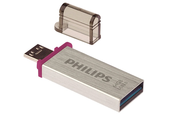 Philips Dual Serie Mono, memorias USB 3.0 con hasta 64 GB 2 Philips Dual Serie Mono, memorias USB 3.0 con hasta 64 GB 1