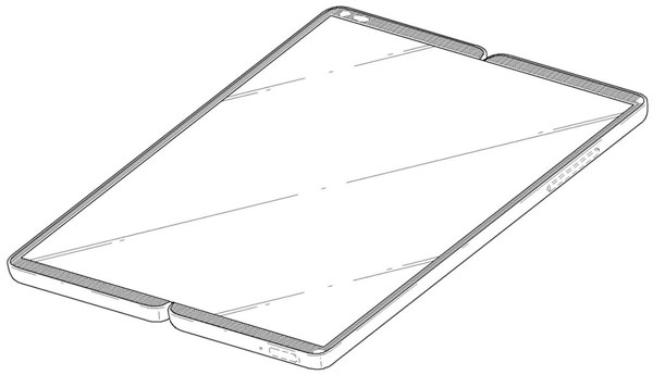 Así­ serí­a el diseño del móvil plegable de LG