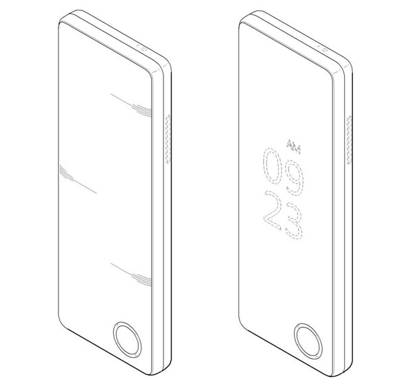 Así sería el diseño del móvil plegable de LG 3 móvil plegable LG always on display