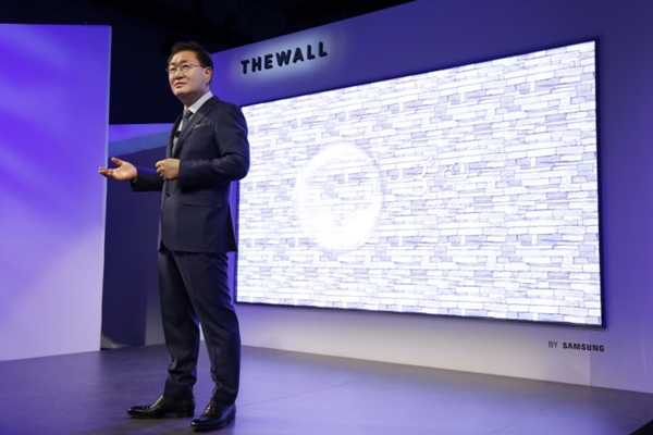 Samsung The Wall, un televisor modular de hasta 146 pulgadas 