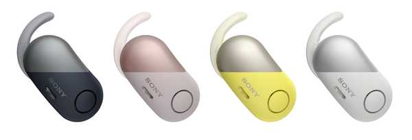 Sony WF-SP700N, auriculares sin cables, sin ruido y resistentes al agua 3 Sony SP700N colores