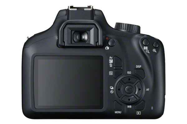 Canon EOS 4000D, cámara réflex digital para empezar con buen pie 3 Canon EOS 4000D trasera