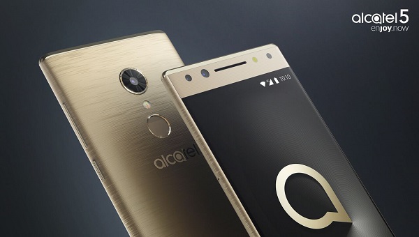 Alcatel 5, un móvil con pantalla inmersiva y reconocimiento facial