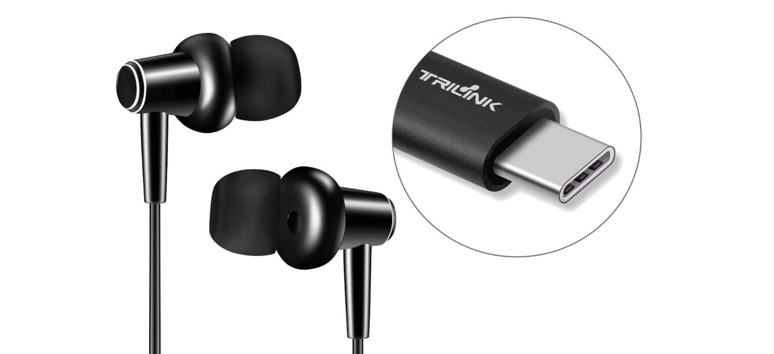 Auriculares USB tipo C