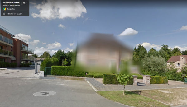 La casa de Puigdemont y otros sitios pixelados en Google Maps