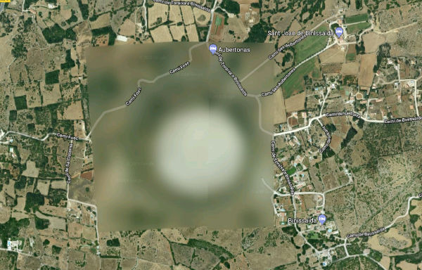 Google Maps zona militar