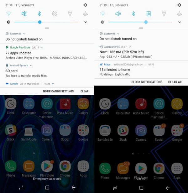Las diferencias entre Android 8 y Android 7 en un Samsung Galaxy S8 4