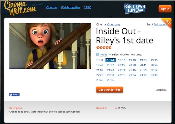 Cinemawell, la web que te paga por ver y comentar cine online 2 cinemawell