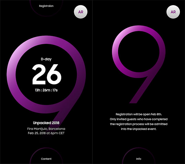 Cómo ver por Internet la presentación del Samsung Galaxy S9 2 Cómo ver por Internet la presentación del Samsung Galaxy S9 app