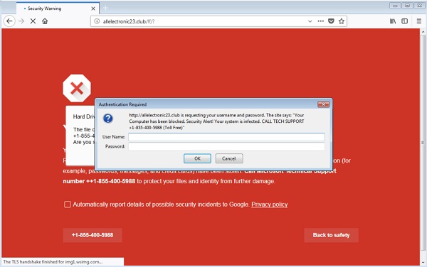 Nuevo ataque que bloquea Chrome y se hace pasar por servicio técnico 3 estafa navegador chrome