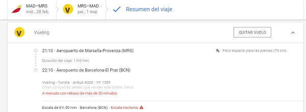Probamos el nuevo diseño de Google Vuelos o Google Flights 4