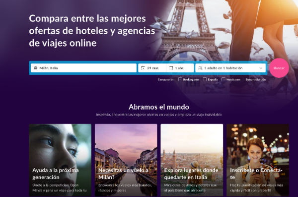 Momondo hoteles